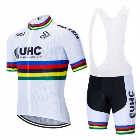 Tenue Maillot + Cuissard à Bretelles 2020 UHC UCI World Champion N001